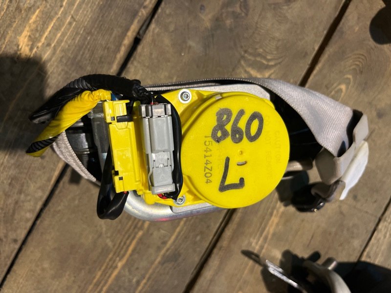 Ремень безопасности Honda ACCORD CW2 K24A 2009 передний левый (б/у)