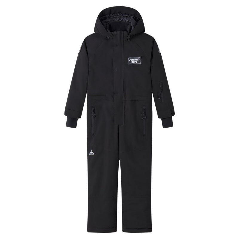 Комбинезон лыжный детский ЧЕРНЫЙ 140 Комбинезон лыжный детский ЧЕРНЫЙ 140