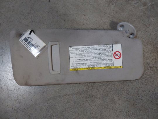 Солнце защитный козырек правое LEXUS IS220D 2007 Седан 2.2 2ADFHV 7431053160B0 контрактная