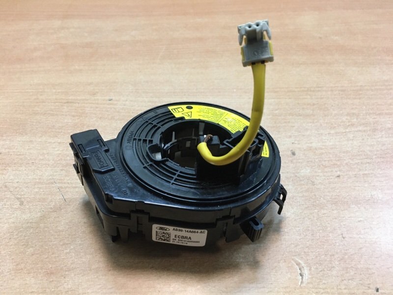 Шлейф подрулевой Ford EcoSport 2014 AB3914A664AC контрактная