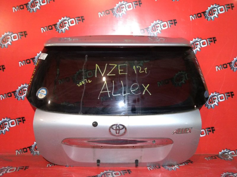 Дверь задняя багажника Toyota Allex NZE121 1NZ-FE 2001 задняя (б/у)