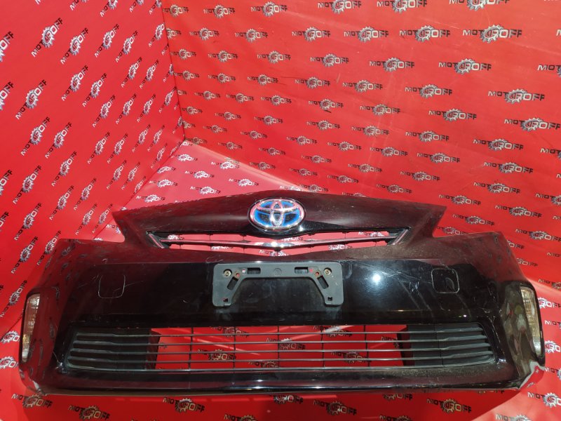 Бампер Toyota Prius Alpha ZVW41W 2ZR-FXE 2011 передний (б/у)