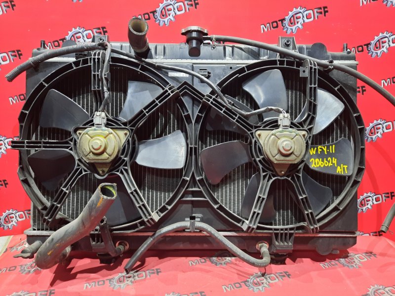 Радиатор двигателя Nissan Ad Y11 QG15DE 1999 (б/у)