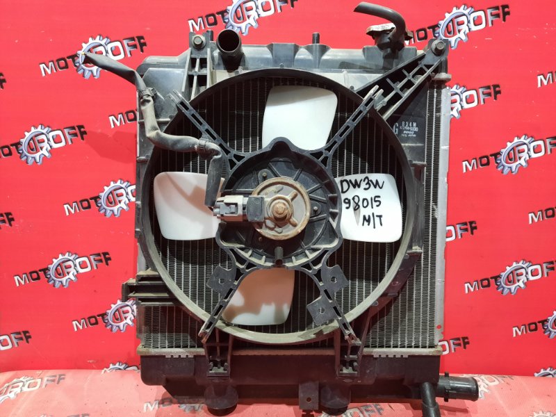 Радиатор двигателя Mazda Demio DW3W B3 1999 (б/у)