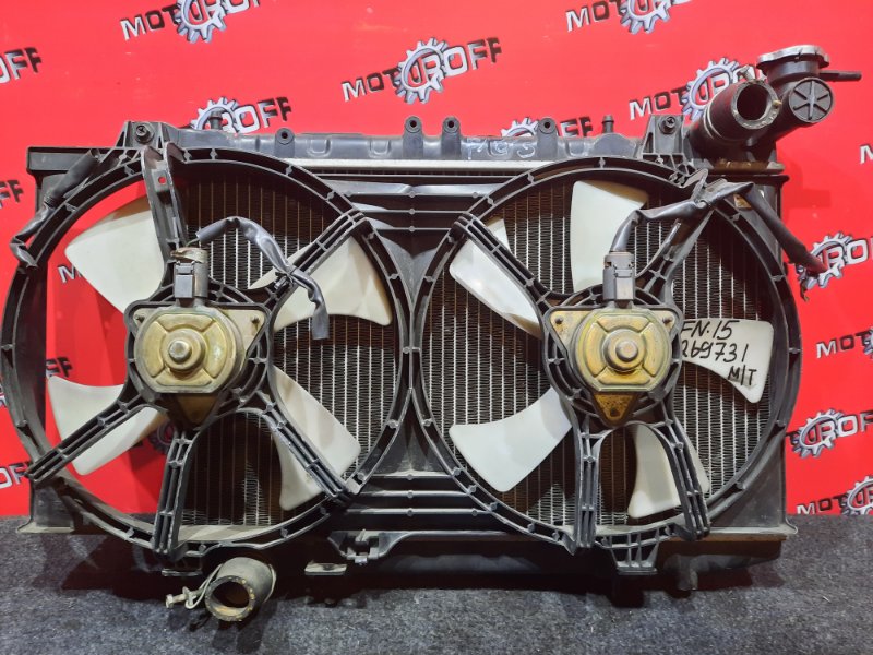 Радиатор двигателя Nissan Pulsar FN15 GA15DE 1995 (б/у)