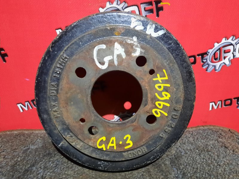 Барабан тормозной Honda Logo GA3 D13B 1996 задний (б/у)