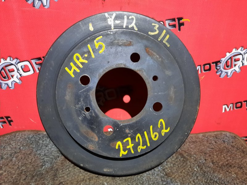 Барабан тормозной Nissan Ad VY12 HR15DE 2006 задний (б/у)