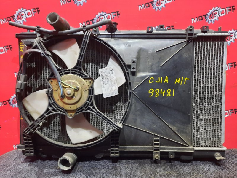 Радиатор двигателя Mitsubishi Mirage CJ1A 4G13 1995 (б/у)