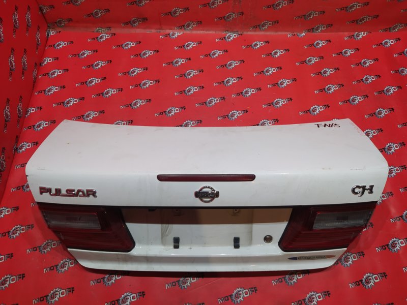 Крышка багажника Nissan Pulsar FN15 GA15DE 1995 задняя (б/у)