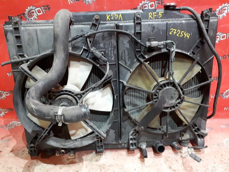 Радиатор двигателя Honda Stepwgn RF5 K20A 2001 (б/у)