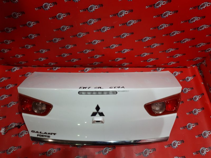 Крышка багажника Mitsubishi Lancer X CY4A 4B11 2007 задняя (б/у)