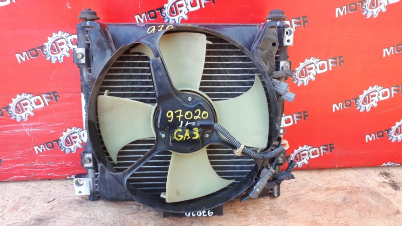 Радиатор кондиционера Honda Logo GA3 D13B 1996 (б/у)
