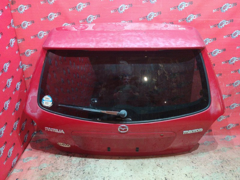 Дверь задняя багажника Mazda Familia S-Wagon BJ5W ZL-DE 1998 (б/у)
