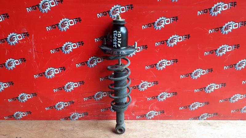 Стойка подвески Toyota Corolla NZE121 1NZ-FE 2000 задняя правая (б/у)