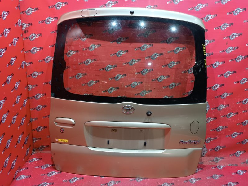Дверь задняя багажника Toyota Funcargo NCP20 2NZ-FE 1999 задняя (б/у)