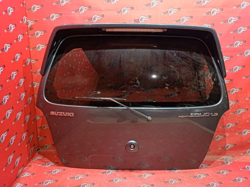 Дверь задняя багажника Suzuki Wagon R Solio MA34S M13A 2000 задняя (б/у)