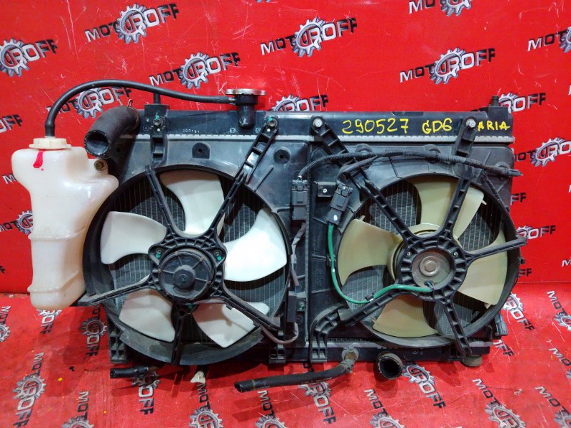 Радиатор двигателя Honda Fit Aria GD6 L13A 2002 (б/у)