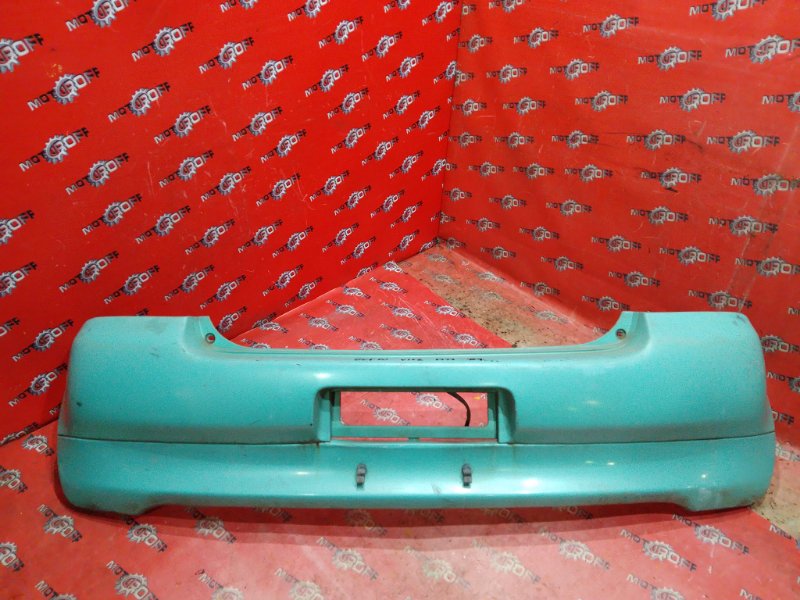 Бампер Toyota Vitz SCP10 1SZ-FE 1999 задний (б/у)