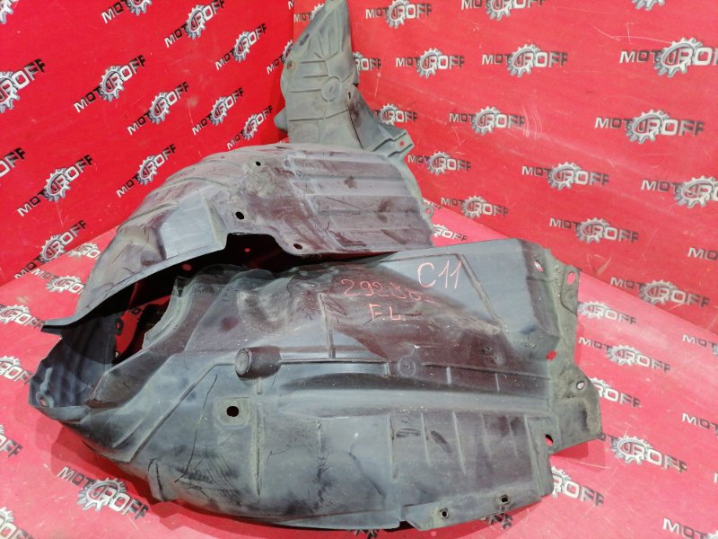 Подкрылок Nissan Tiida C11 HR15DE 2004 передний левый (б/у)