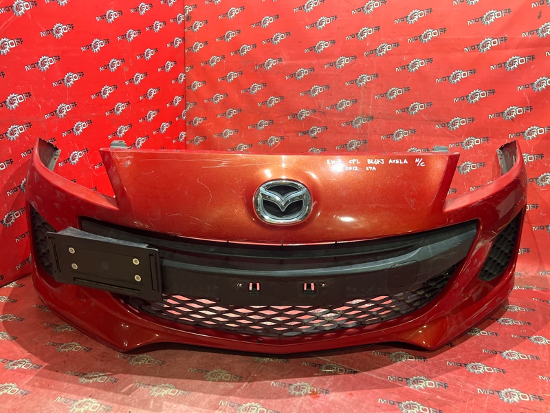 Бампер Mazda Axela BL5FW ZY-VE 2009 передний (б/у)