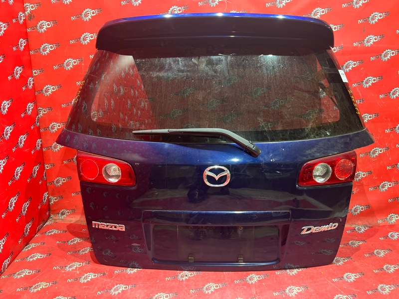 Дверь задняя багажника Mazda Demio DY3W ZJ-VE 2002 (б/у)