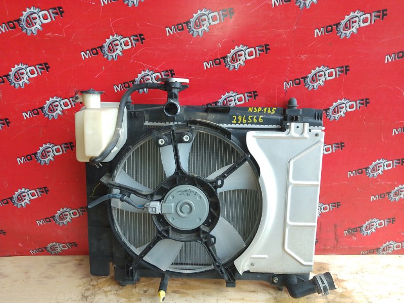 Радиатор двигателя Toyota Ractis NCP125 1NZ-FE 2010 (б/у)