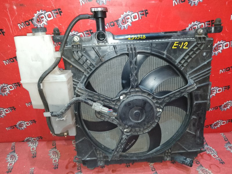 Радиатор двигателя Nissan Note E12 HR12DE 2012 (б/у)