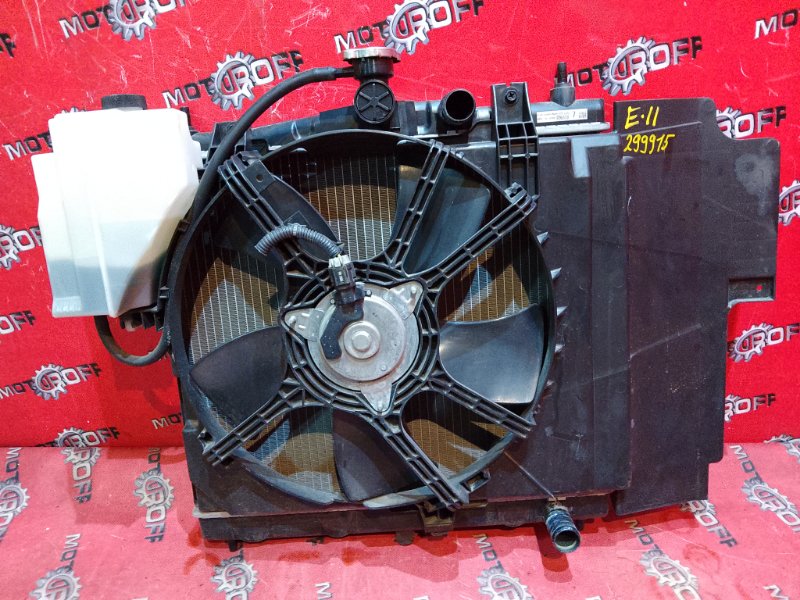 Радиатор двигателя Nissan Note E11 CR14DE 2008 (б/у)