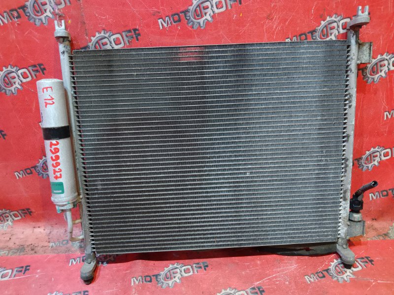 Радиатор кондиционера Nissan Note E12 HR12DE 2012 (б/у)