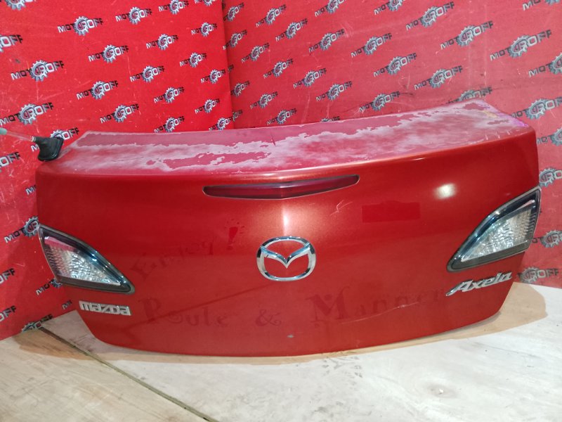 Крышка багажника Mazda Axela BL6FJ Z6 2009 (б/у)