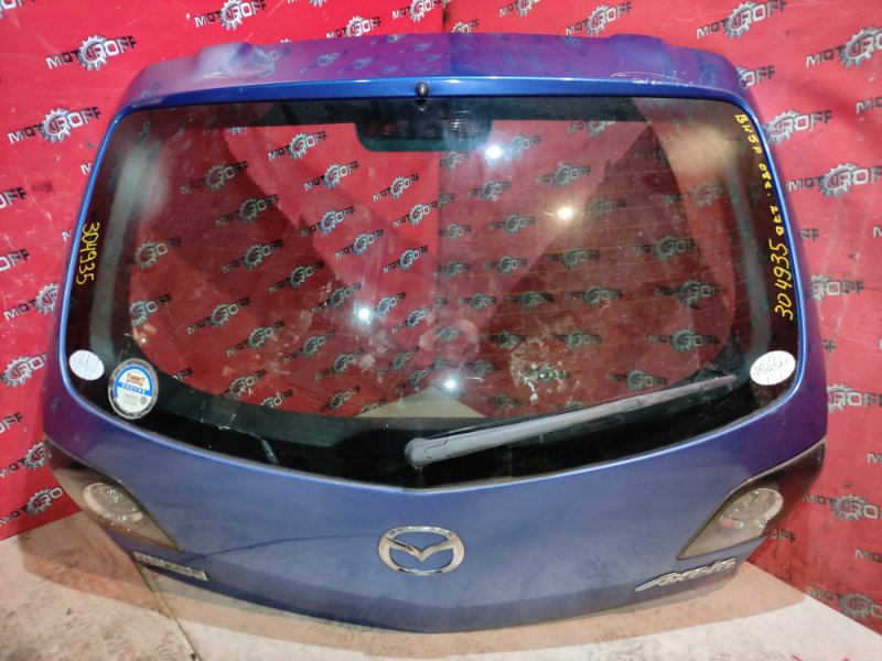 Дверь задняя багажника Mazda Axela BK5P ZY-VE 2003 задняя (б/у)