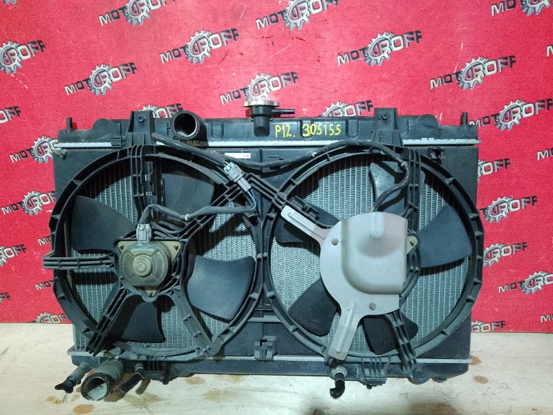 Радиатор двигателя Nissan Primera P12 QR20DE 2001 (б/у)