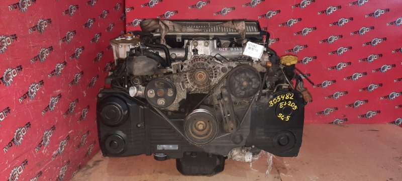Двигатель Subaru Forester SG5 EJ20 2002 (б/у)