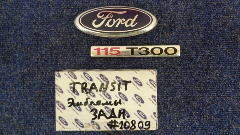 Эмблема (значок) Ford Transit (2006-2013) задняя