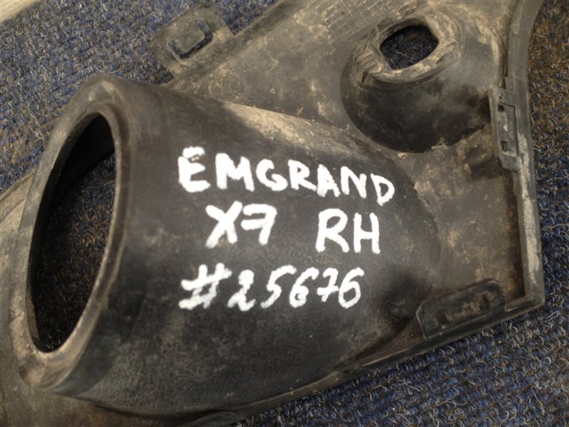 Накладка противотуманной фары / ходового огня Geely Emgrand X7 2013-Н.в. 2013 правая