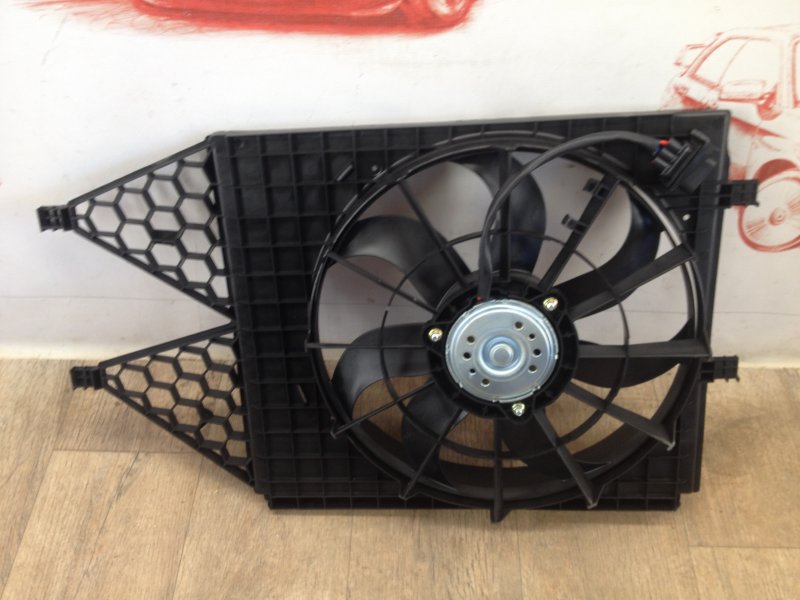 Диффузор радиатора охлаждения - в сборе Volkswagen Polo (Mk5) Седан 2010-2020