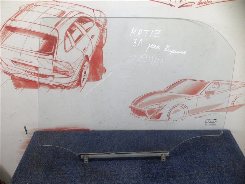 Стекло двери задней левой Daewoo Matiz 1997-2015