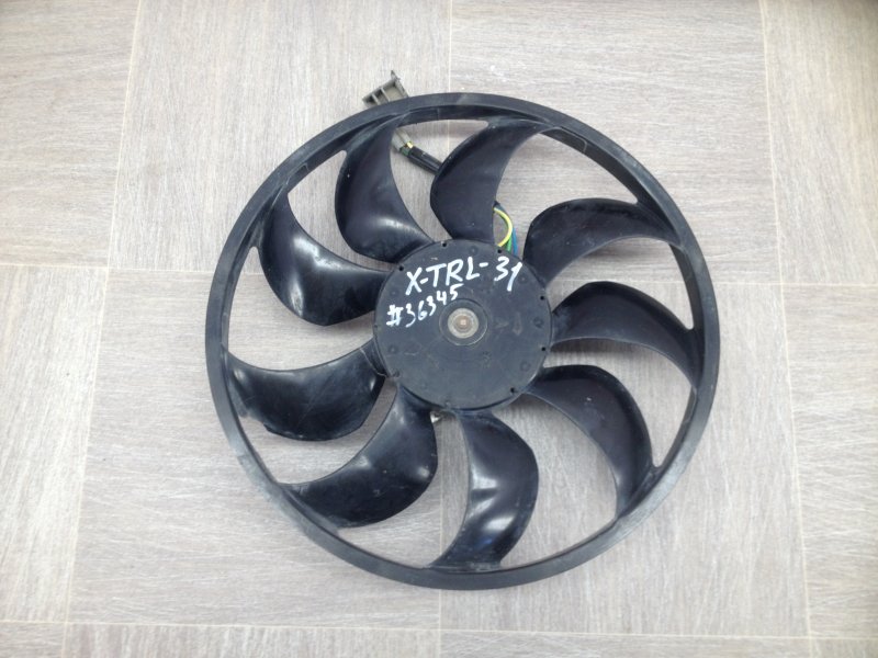 Вентилятор радиатора охлаждения - крыльчатка с мотором Nissan X-Trail (2007-2015)