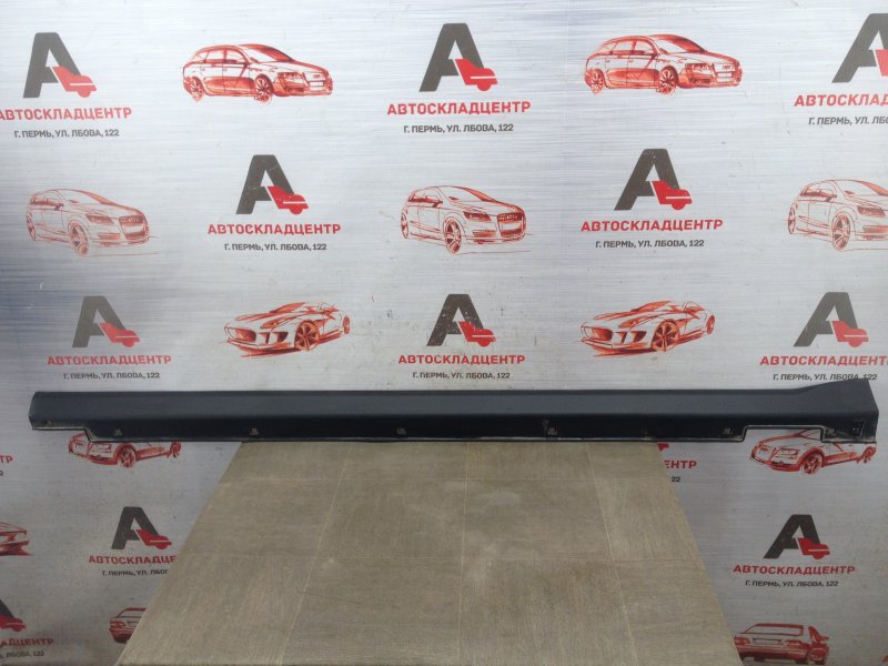 Накладка порога кузова - наружная облицовка Kia Sorento Prime (2014-Н.в.) левая