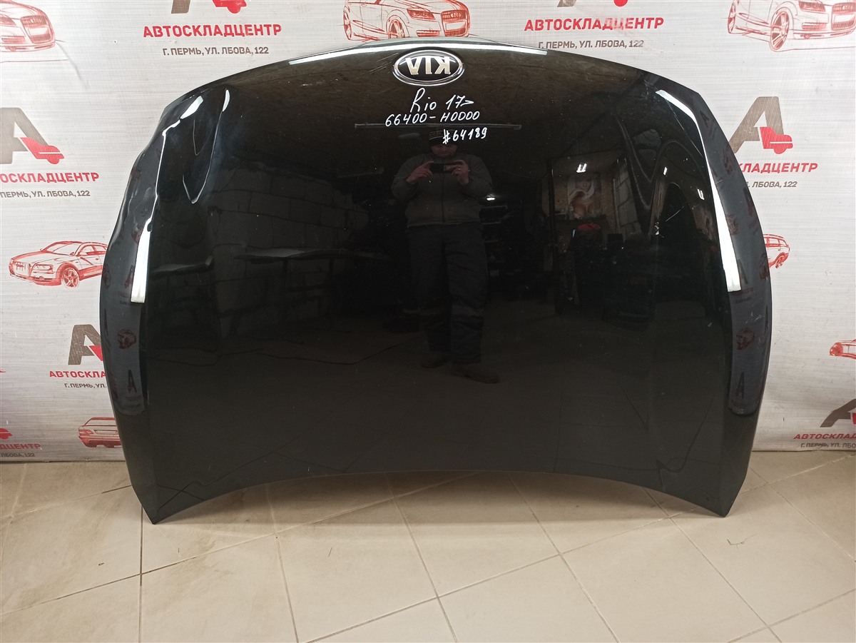 Капот Kia Rio (2017-Н.в.) Капот Kia Rio (2017-Н.в.)