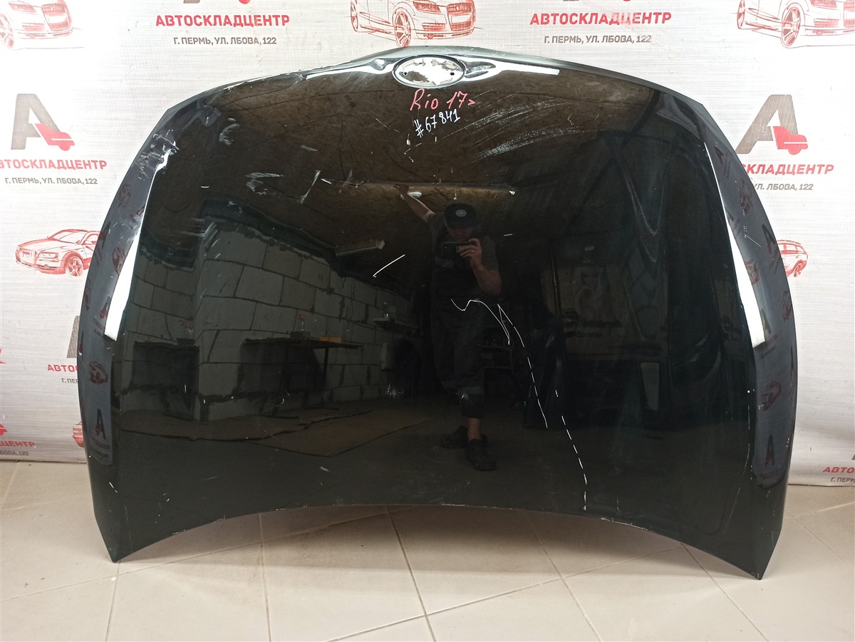 Капот Kia Rio (2017-Н.в.) Капот Kia Rio (2017-Н.в.)