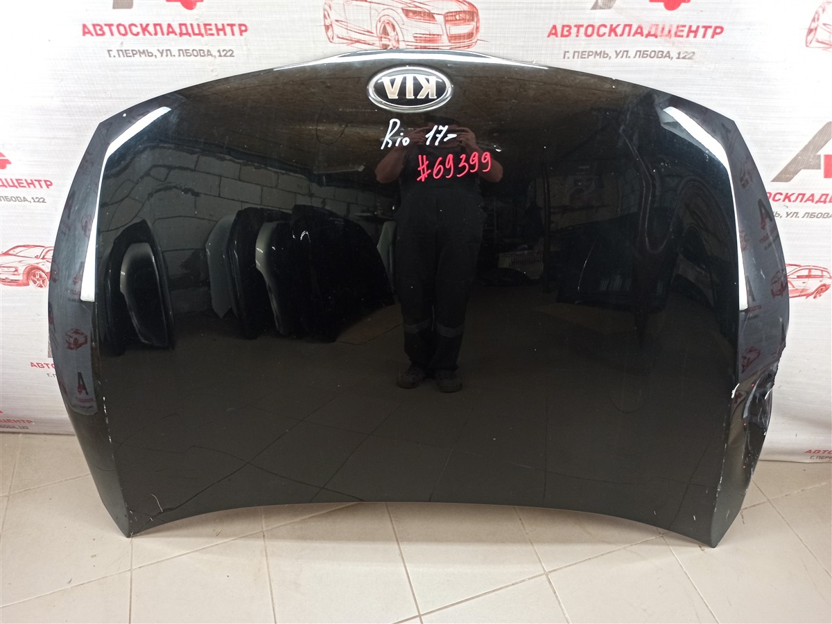 Капот Kia Rio (2017-Н.в.) Капот Kia Rio (2017-Н.в.)