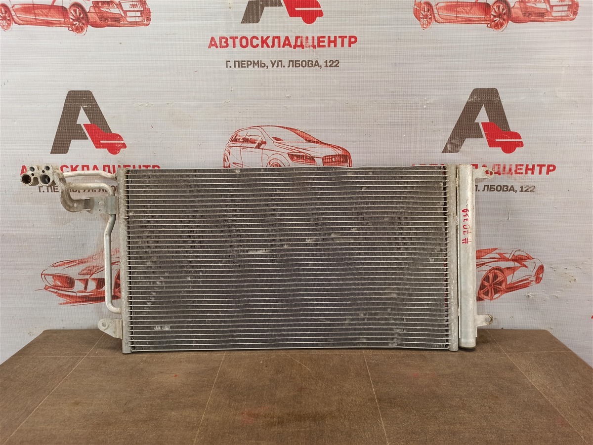 Конденсер (радиатор кондиционера) Audi Ibiza (2008-2017)