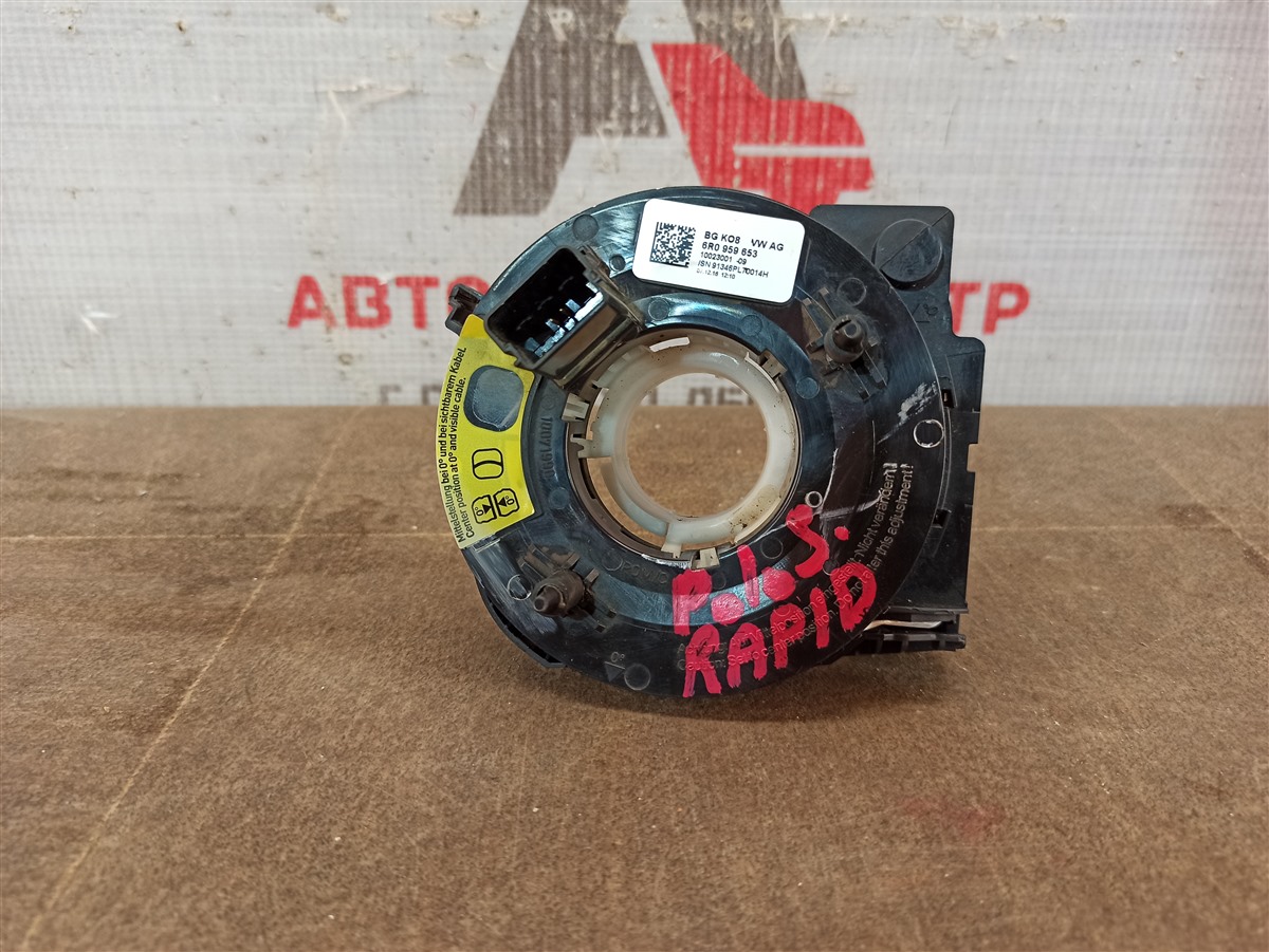 Электрика - кольцо подрулевое (спиральный шлейф рулевого вала) Skoda Fabia (2006-2015)
