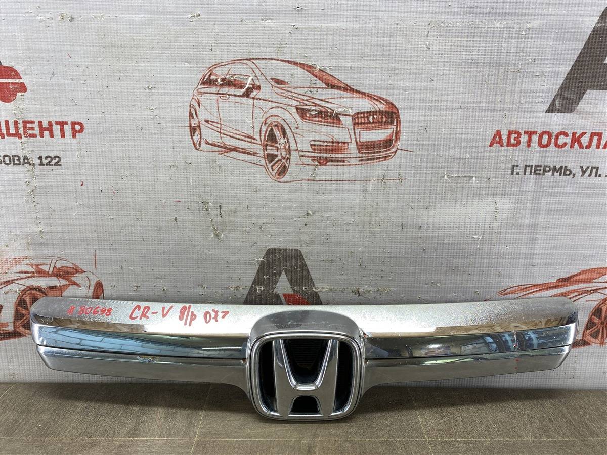 Решетка радиатора - молдинг Honda Cr-V 3 (2007-2012) 2007