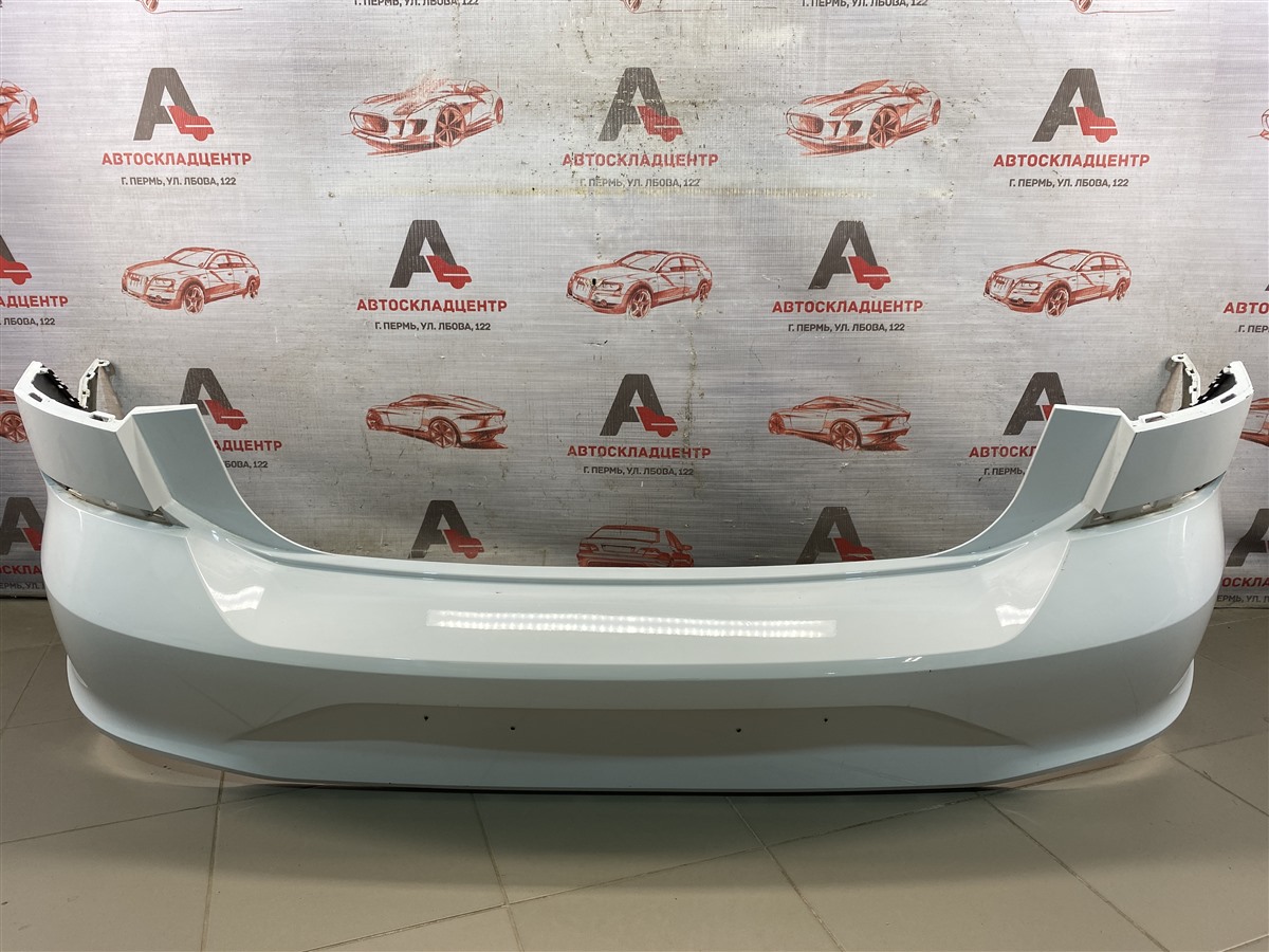 Бампер задний Volkswagen Polo (Mk6 Rus) 2020-Н.в.
