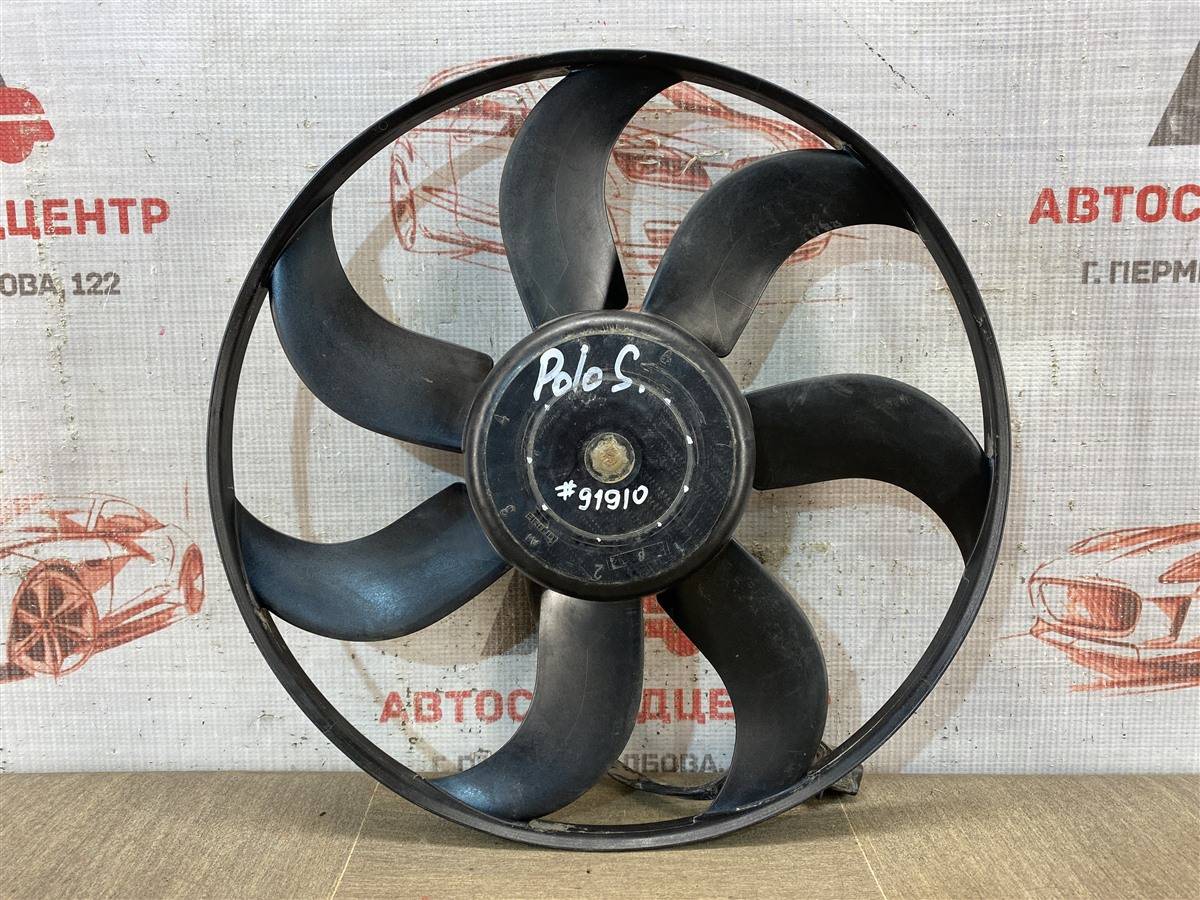 Вентилятор радиатора охлаждения - крыльчатка с мотором Volkswagen Polo (Mk5) Седан 2010-2020