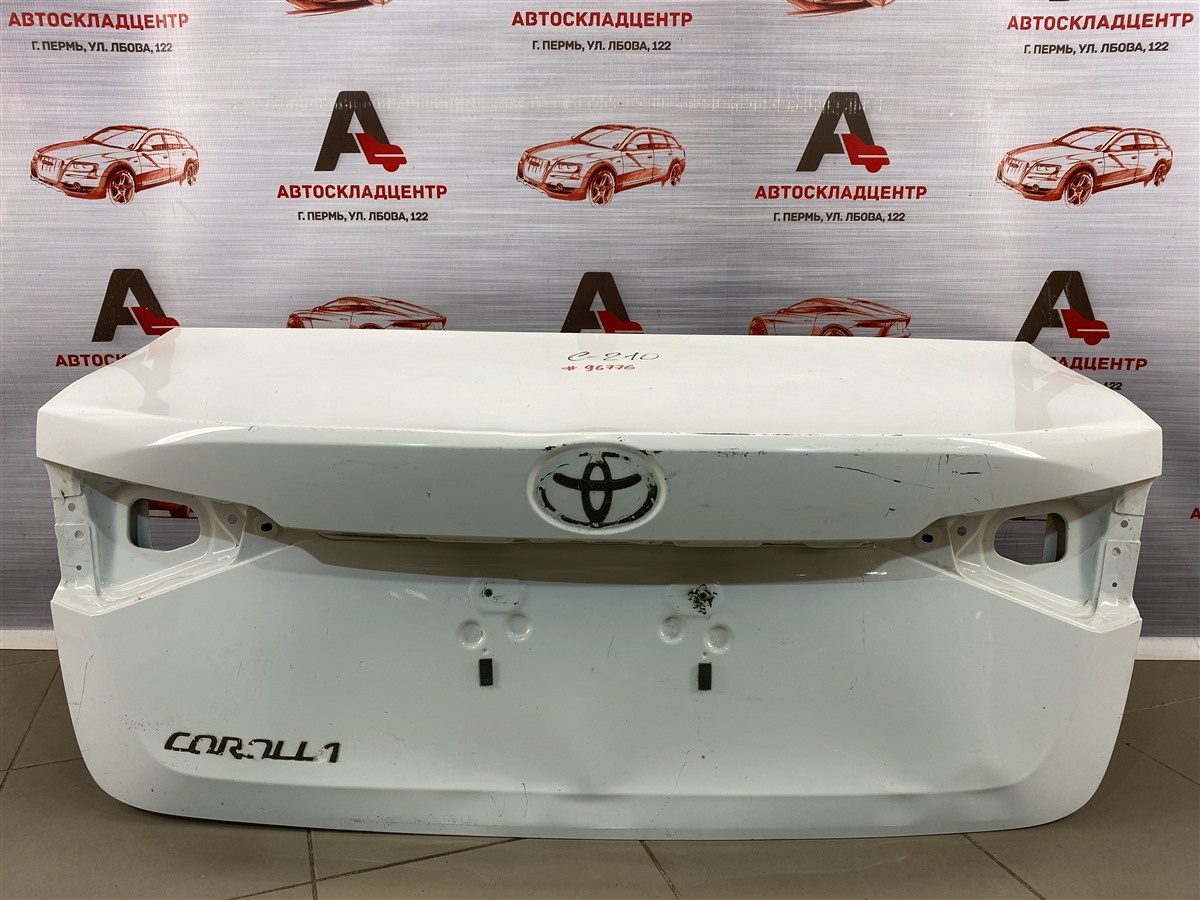 Крышка багажника Toyota Corolla (E21_) 2018-Н.в.
