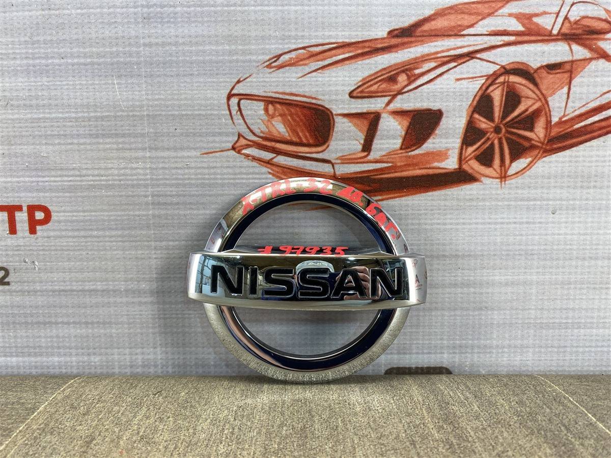 Эмблема (значок) Nissan X-Trail (2014-Н.в.) задняя