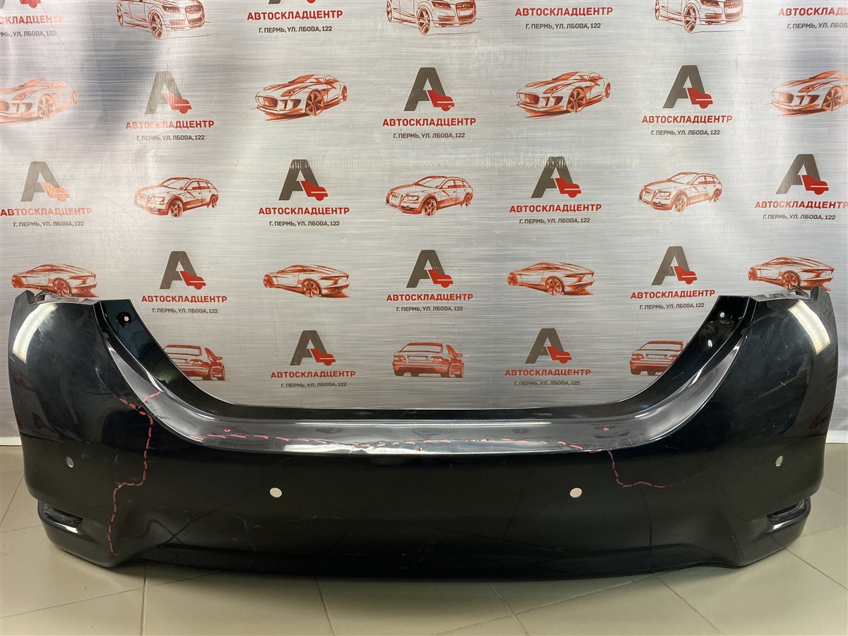 Бампер задний Toyota Corolla (E18_) 2012-2019